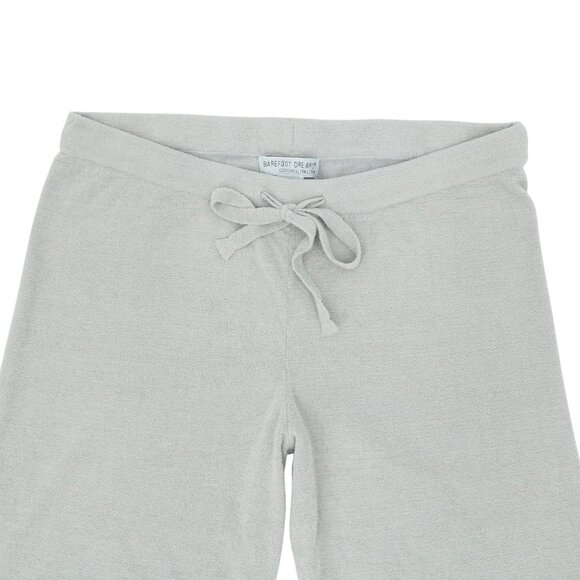 Barefoot Dreams CozyChic Ultra Lite Dove Gray Culotte Cropped Pants M - Picture 4 of 7